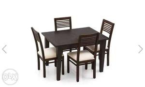 Dining table installalment. 4chair sett. Free home delivery