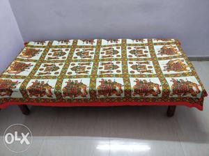 Diwana cot with mattress for sale