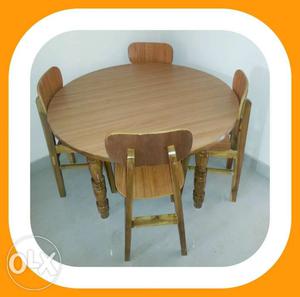 Full wood dining table installalment. Easy emi