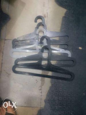 Garments hangers each rupees 5 only 
