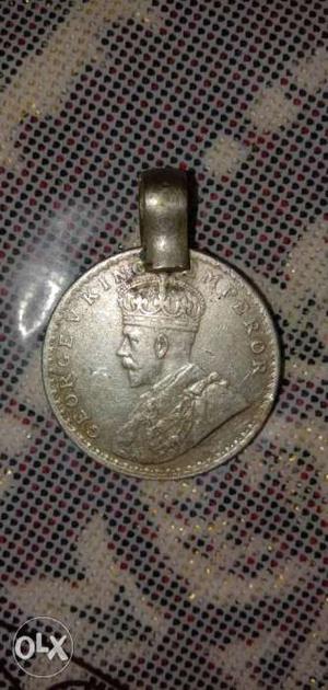 George vking silver rupee 1 coin 