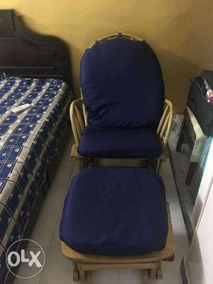 Gliding/Rocking Chair with Gliding/Rocking Footrest