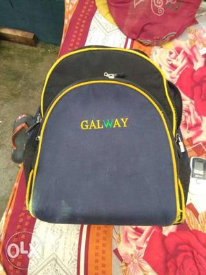Gray And Black Galway Backpack