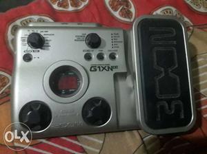 Gray And Black Zoom G1XN EXT Guitar Effects Pedal