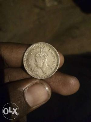 Half Anne old coin