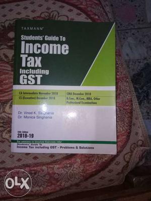 Income Tax Including GST Book