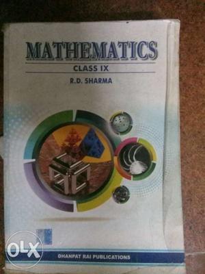 Mathematics By R. D. Sharma Book