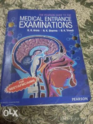 Medical entrance bk for NEET /AIIMS person guide