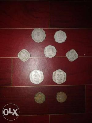 Mintage Coins 5 Paise Coin - Year