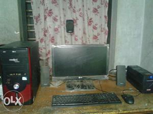 Monitor,ups,cpu,speakers,keyboard,mouse wuth 1 tb
