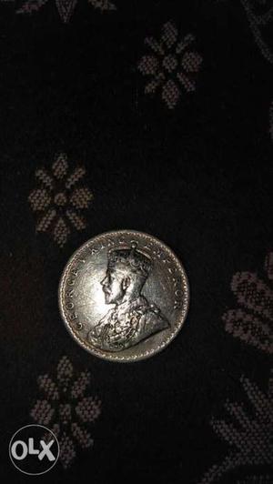 Old  years old Silver-colored Round Coin