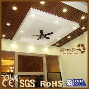 Pvc celing And wall panel Wooden pop