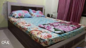 Queen Size Double Bed 5feet X 6 feet. 3 years