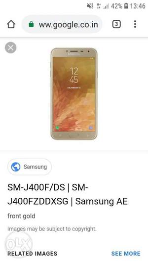 Samsung j4. New phone