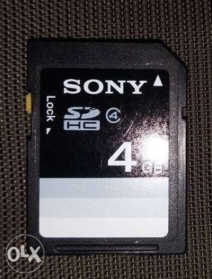 Sony 4gb Sdhc