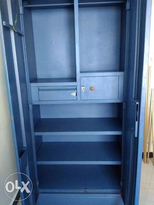 Steel bureau storage with all keys blue