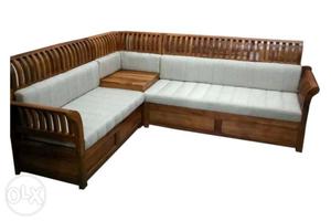 Teak wood sofa make from Kerala