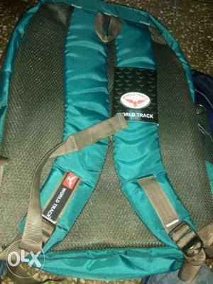 Teal And Black Backpack Carrier