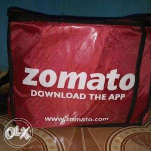 Zomato Big Bag in Good Condition selling Urgent