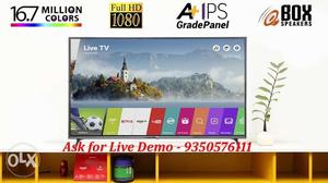 5 Yrs Warranty || 32 inch LED TV With A+ Grade IPS Panel