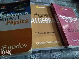 Arihant books for alegebra, trigonometry and