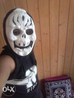 Black And White Skull Mask