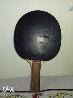Black Ping Pong Racket