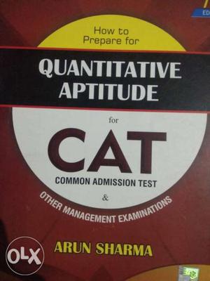 Cat preparation books price negotiable