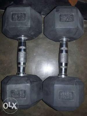 DUMBELL 15kg each (Two in number)