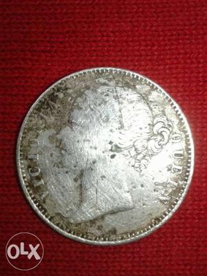 East India Company  Victoria Queen silver coin is for