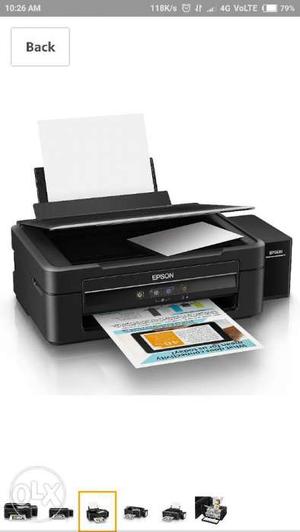 Epson l361 with brand new condition print scan
