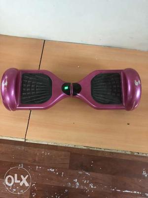 Hover board used sparingly with Bluetooth