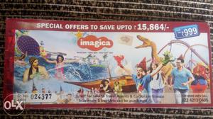 Imagica discount coupons. Get a complete book of
