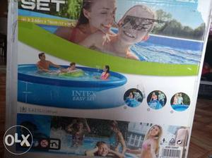 Inflatable pool Holds ltr Family pool Used for a day