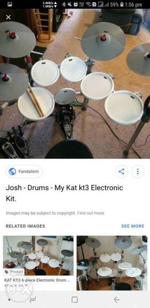 Kat 3 drum set original price 
