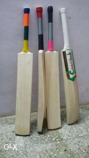 Leather and Tennis Cricket Bats