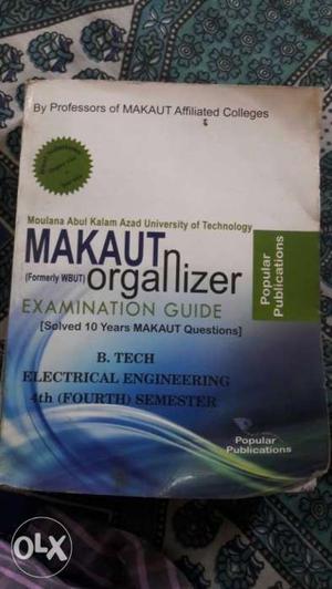 Makaut Organiser 4th Sem.Electrical