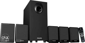 Philips 5.1 home theater with remote