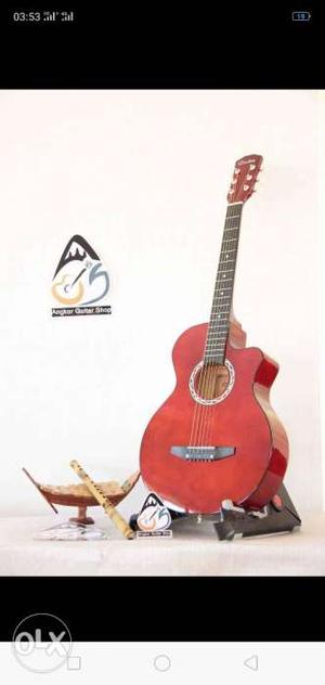 Red Cut-away Acoustic Guitar Screenshot