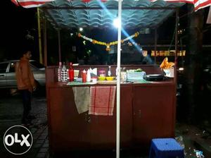 Red Snack centre stall,, new