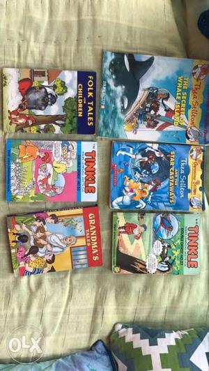 Set of 6 children's books in excellent quality