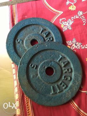 Targett Blue Barbell Plates of 20kg