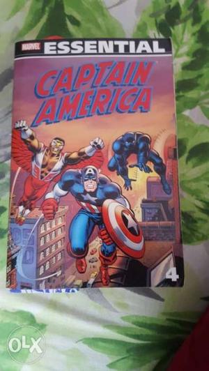 This is the official marvel captain america book