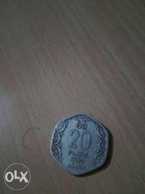 Very precious 20paise coin of