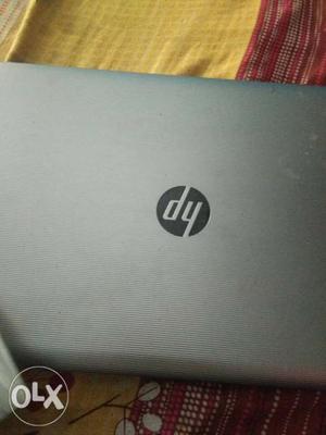 White And Gray HP Laptop