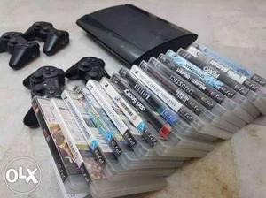 17 game discs of PS3!