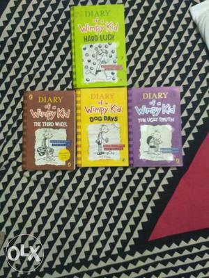4..diary of a wimpy kid books