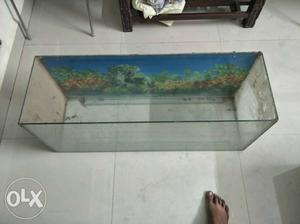 40inch fish tank in good condition with stone