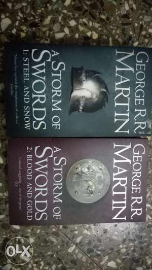 A Storm of Swords 1 & 2 (Game of Thrones) by