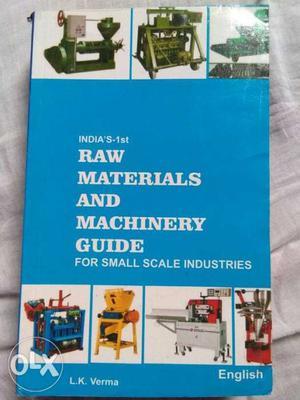 A unique book for industries and manufacturing
